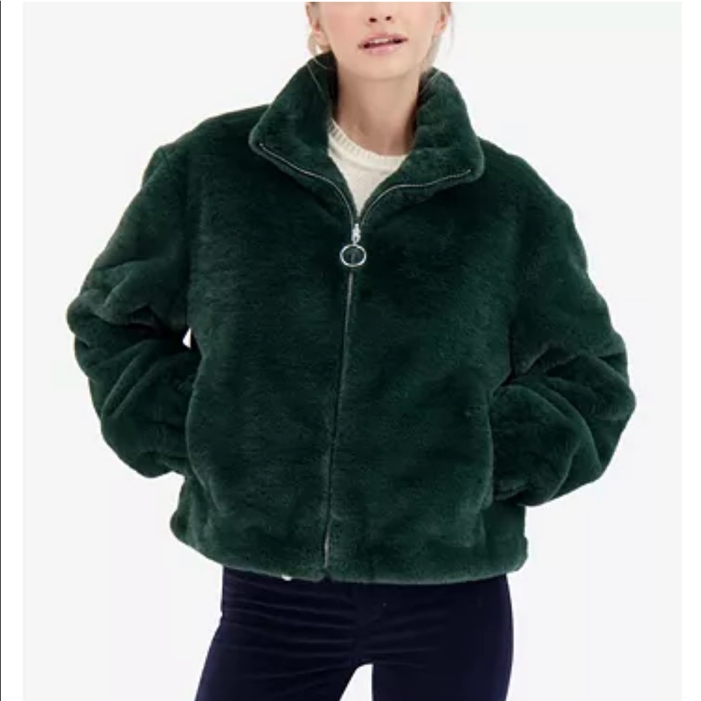 Shebby Collection Faux Fur Coat